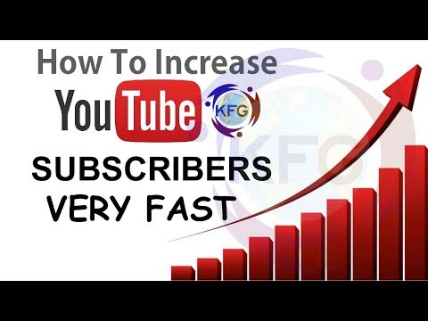 increase subscribers on youtube