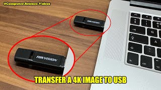 How to TRANSFER a 4K Image to Your USB Flash Drive Using a Mac - Basic Tutorial | New