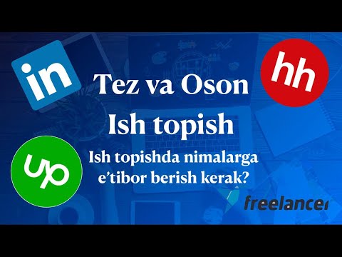 IT - Tez va Oson ish topish. Linkedin, hh, Upwork