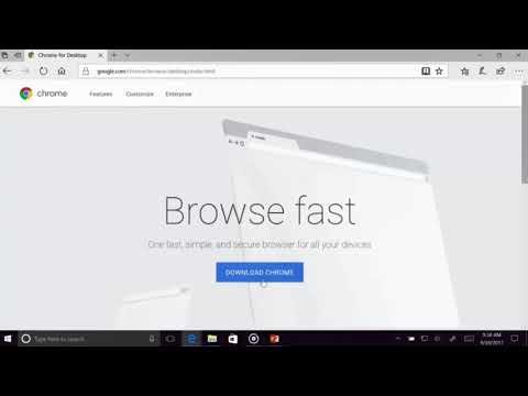 Microsoft's presenter installs Chrome during presentation because Edge won't work