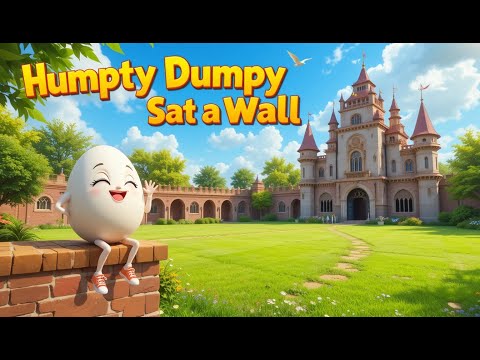 Humpty Dumpty Sat on a Wall | 3D Animation Nursery Rhyme | Kids Songs & Rhymes | Cartoo Network