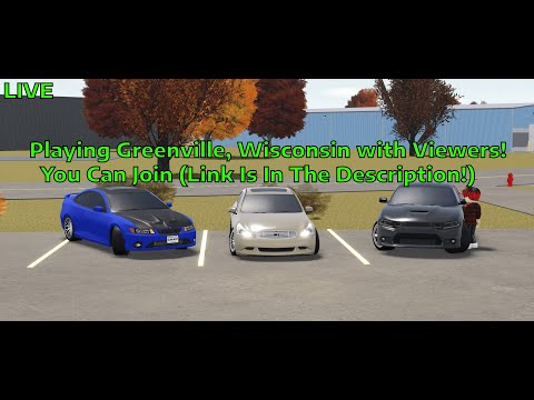 🔴 LIVE: Playing Greenville, Wisconsin with Viewers! | Roblox