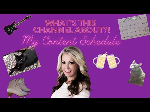 My Content Schedule | What You Can Expect From Me and When