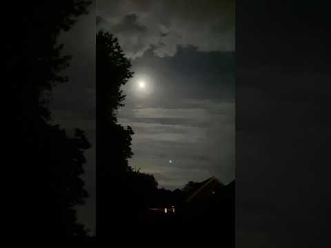 Harvest moon and some military training! #america