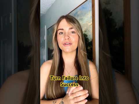 Turn Failure Into Success: How to Use Failure as Your Greatest Teacher #shorts