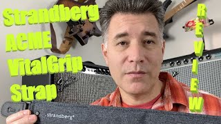 Strandberg Guitar Strap - ACME VitalGrip Review - Is It Worth The Price? #strandbergguitars