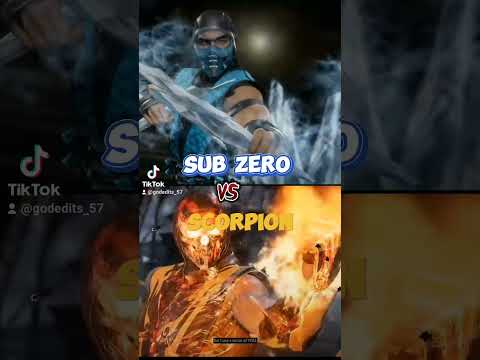 sub zero vs scorpion