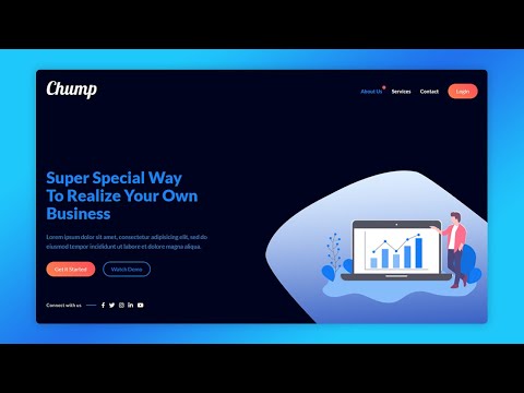 Creating a Responsive Website Using HTML and CSS | Responsive Header Design