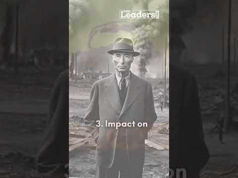 4 Disruptions by the legendary J  Robert Oppenheimer