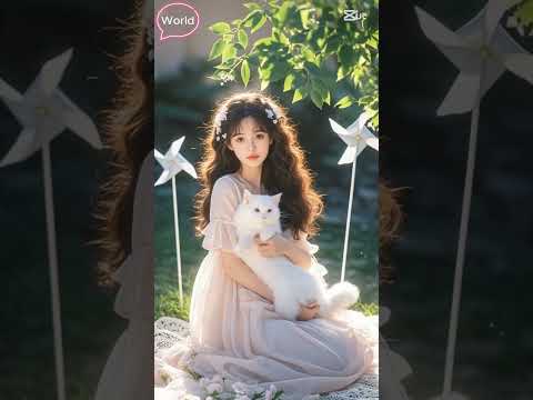 💤 Sleeping Beauty with Her Cat 🐱 | Relaxing Music for Sleep, Meditation & Yoga