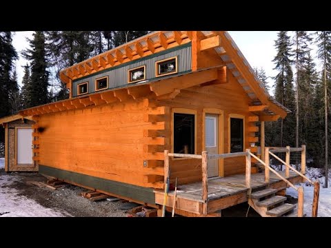 HOW TO BUILD an ALASKAN Log Cabin - Ep 23