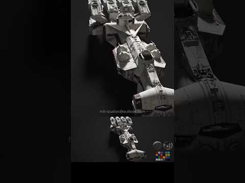 Spaceship #starwars #b3d #blender