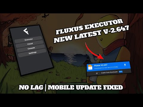 [Working] Fluxus New Latest Version Released | Fluxus new update | No Lag | Install Mobile + PC