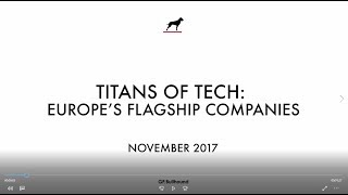 GP Bullhound Research - Titans of Tech 2017