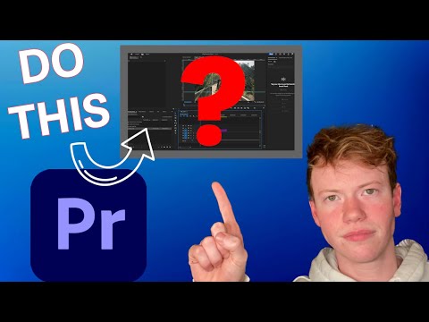 Doing This SAVED Me HOURS Editing (Premiere Pro)