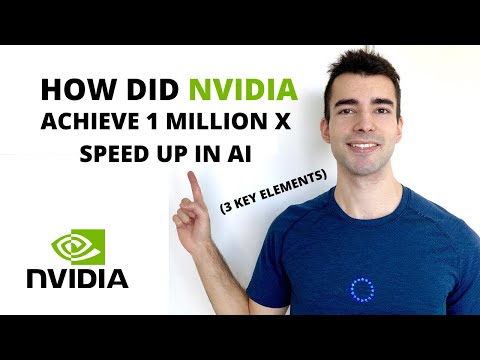 How NVIDIA Achieved 1 Million X Speed Up in Computing #nvidia