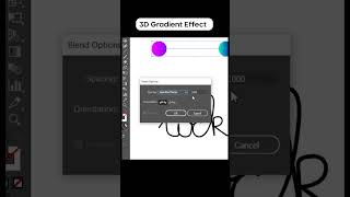How to Create a 3D Gradient Effect in Adobe Illustrator - Tutorial Series Pt 74