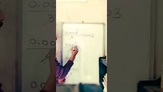 Decimal Divide #maths #mathbasics #mathstricks #mathshorts #mathematics