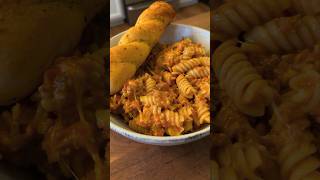 Taco Pasta - so good, so easy. Full recipe below. #easydinner #easymeals