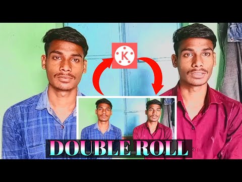 double roll video kaise banaye || double roll video editing kaise kare || #kinemaster #editing #edit