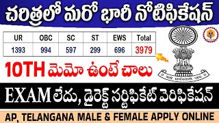 🔥 పరీక్ష లేకుండా 3979 ఉద్యోగాలు | 10th, 12th Pass Eligible | Yantra India Limited Recruitment 2026