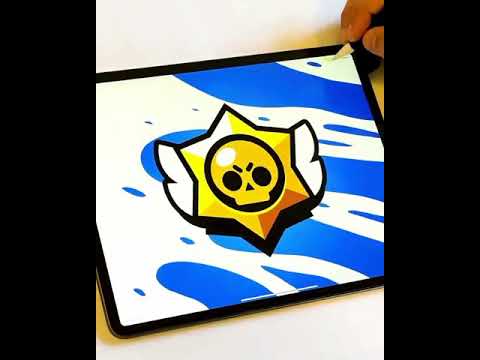Brawl star logo animation process