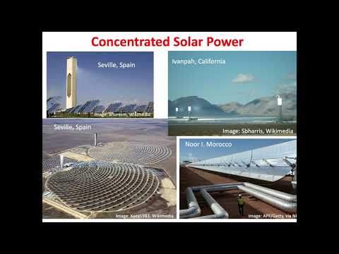 Renewable Energy: Solar (Week 11, Lecture 2)