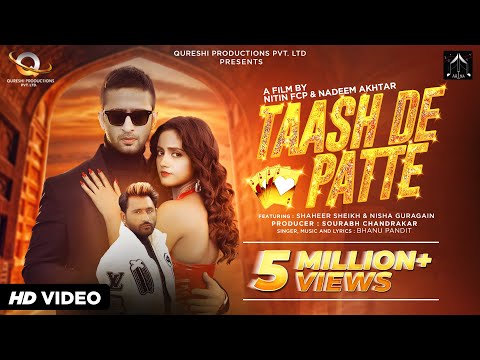 Bewafai Song 2022 | Taash De Patte (Official Video) | Shaheer Sheikh | Nisha Guragain | Bhanu Pt
