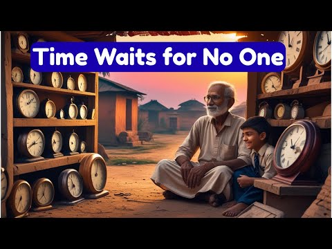 Time Waits for No One ⏳ | Heart-Touching Motivational Story in Simple English