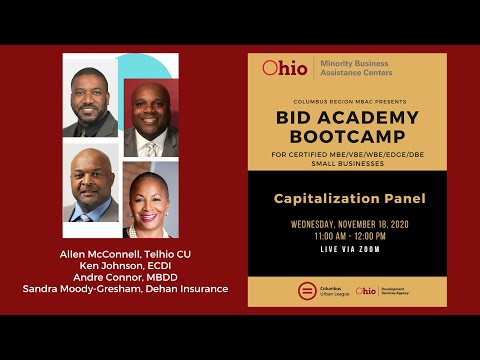MBAC Bid Academy Bootcamp - Capitalization Panel