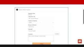 Oracle Recruitment Cloud - Job Requisition functionality