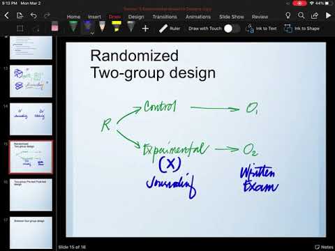 Experimental Psych (Part 5)  True Experimental research designs