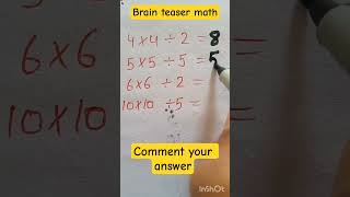 IQ test 🔥# only for genius# math# ytshort