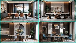 Modern Dining Room Interior Design Ideas for Elegant Luxury Spaces