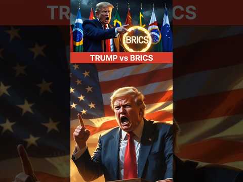 Trump Declares Tariff War on BRICS — China Fires Back #usanews#trending