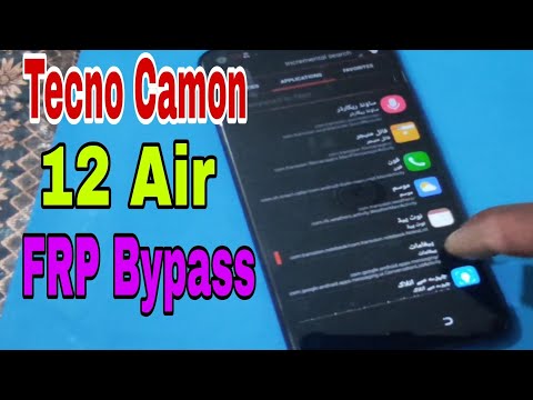 Tecno Camon 12 Air FRP Bypass | Tecno kc3 frp bypass without pc | All Tecno Andriod 9 FRP Bypass