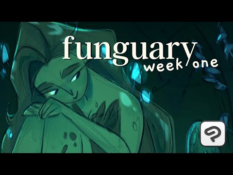 My full DIGITAL ART process in Clip Studio Paint
