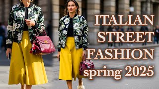 Street Fashion Italy – March 2025: What People Are Wearing in Milan This Early Spring