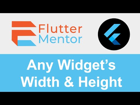 Flutter - How To Get A Widget's Size (Width & Height Value)