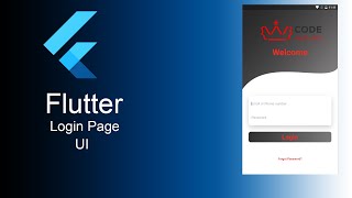 Flutter and Dart | Login Page UI and Animation |FOOL- Fast Optimize Online Learning| CODE WITH NM