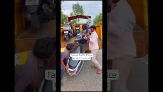 Indore Police Action  | Fastest Traffic Police Work in India #india #merriageperposals