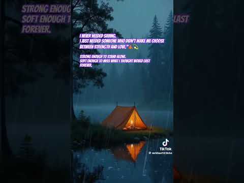 Camp rain⛺️💫🌧️