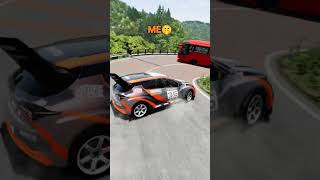Family Mountain road driving style😂 #beamngdrive