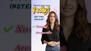 Smart English Reactions for Beginners A1–A2 |Stop Saying “Really” – Sound Like a Native FAST 🇺🇸
