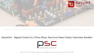 SmartCtrl - Digital Control of a Three-Phase Two-Level Power Factor Correction Rectifier​