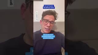 Let us fix your WordPress problems. #wordpress #wordpresswebsite #wordpressdevelopment #wordpressti