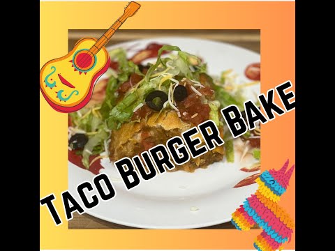How to Make Taco Burger Bake