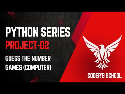 Python ZERO to HERO | Project-02 | Guess the Number Game (COMP) | Must-Watch #learnpython #guess