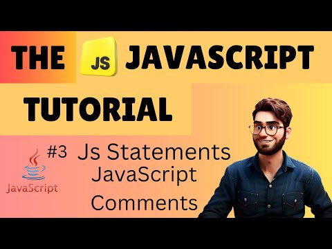 JavaScript Code Statement/Structure & Comments | #javascript | The JavaScript Tutorial #3