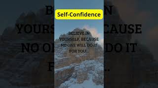 Self-confidence . #confidence #howtobuildconfidence#howdoyoubuild
